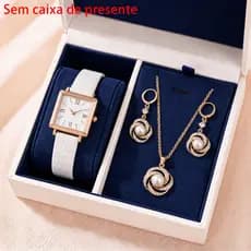 Conjunto de Relógio Feminino - Elegância Original