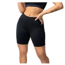 Bermuda Cintura Média Meia Coxa Suplex Legging