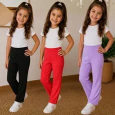 KIT 03 CALÇAS INFANTIL FEMININA CALÇA INFANTIL MENINAS CALÇA INFANTIL ESCOLA BRINCADEIRA PASSEIOS