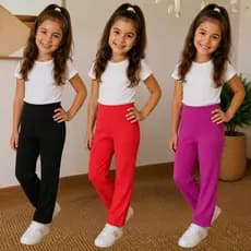 KIT 03 CALÇAS INFANTIL FEMININA CALÇA INFANTIL MENINAS CALÇA INFANTIL ESCOLA BRINCADEIRA PASSEIO