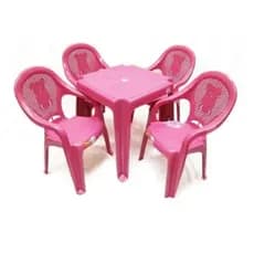 Conjunto Mesa com 4 cadeiras infantil Antares