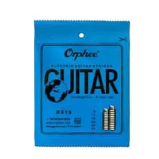 Encordoamento Orphee RX15 para Guitarra Elétrica Níquel 0.009-0.042 Super Light