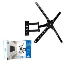 Suporte Triarticulado p/ TV 10” a 56” – 360° – 30kg – Preto