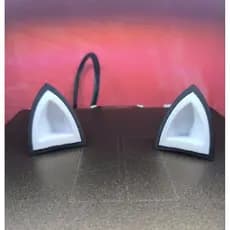Orelha de Gato para Capacete | Acessório Decorativo Moto Estilo Cute não acompanha capacete