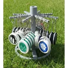 Chaveiro Spinner Times de Futebol Giratório Anti-Estresse | Chaveiro Colecionável Torcedor