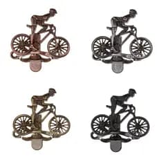Abridor Garrafa Metal Ciclista Bike Girl Decoração Churrasqueira Cerveja Parede Personalizado