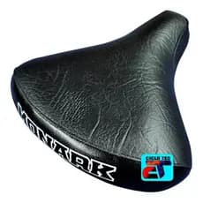 Assento sem a base Para Selim de bicicletas antigas  Monark/monareta Anos 82 E 83 Preto