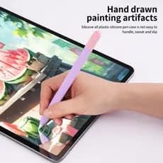 Capa De Caneta Stylus Para Apple Pencil USB-C Anti-Risco Silicone Toque Protetora 3 Tablet Lápis Cor Casos Macios