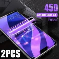 Filme De Hidrogel Macio Anti-Luz Azul De 2 Unidades Para Realme GT Neo GT2 GT3 GT5 7T 8 2 2T 3 3T 5 6 Pro Explorer Maste