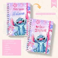 Stitch Material Escolar Personalizado | Volta aulas 2025