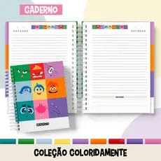Cadernos Coloridamente | Divertidamente