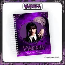 Material Escolar Wandinha Caderno Agenda 2023