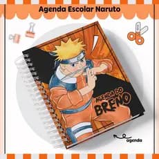 Caderno Universitário Naruto Lançamento 2023