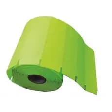 ETIQUETA SEM ADESIVO DE GONDOLA VERDE / BRANCA / VERMELHA E AMARELA 100x30