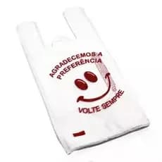 Sacola volte sempre 45x60 branca 50/ 100/ 150/ 300/ 500 sacolas