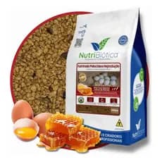 Farinhada Psitacídeos Reprodução Premium 300g Nutribiótica