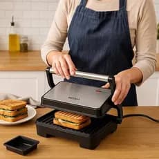 Sanduicheira Elétrica Grill Antiaderente Preparo Lanches Chapa