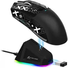 ATTACK SHARK X11 Mouse sem fio leve 62g RGB conexão tri 2.4G/USB-C/BT22K DPI sensor PAW3311 5 botões