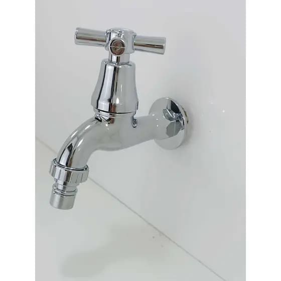 torneira para jardim tanque pia lavanderia com bico abs custo beneficio  1130 cromada .