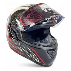 Capacete Moto Fw3 Gt2 Gt5 Viseira Cristal Com Narigueira