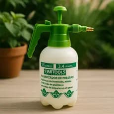 🌿 Pulverizador de Compressão Prévia 1,5 ou 1,6 L – Borrifador com Válvula de Segurança para Jardim, Limpeza e Lavagem de