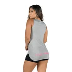 Regata Feminina Fitness viscolycra Blusa Feminina Roupa de Academia Estampa Workout