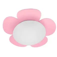 Lustre Plafon infantil flor rosa