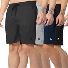 Kit 4 Bermudas Masculinas Dry Fit Secagem Rápida Academia Corrida Praia Conforto P ao GG