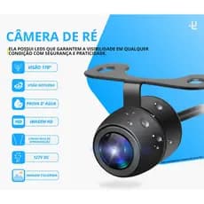 Camera D Ré Visão Noturna Colorida Automotiva 36