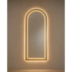 Espelho orgânico Espelho Janelinha Espelho Capelinha Espelho com Led Espelho com Led e Touch