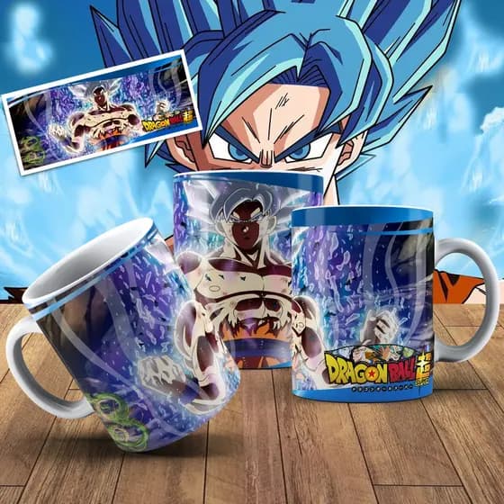 Caneca Dragon Ball  Personalizada Porcelana Ultra Brilho Vários Modelos