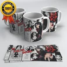 Caneca Naruto Akatsuki Porcelana Xicara Personalizada Anime Coleção