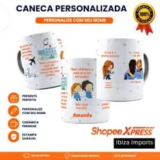 Caneca Personalizada Greys Anatomy Você é Minha Pessoa Com Nome | Presente Criativo Porcelana 325ml