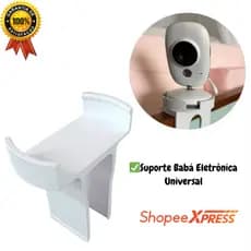 Suporte Babá Eletrônica Para Berço Universal Base 7cm