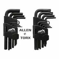 Jg Chave Hexagonal Allen | Jg Chave Torque Torx CROMO VANADIUM (1,5 à 10mm)