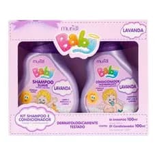 Kit Muriel Baby Shampo + Condicionador Lavanda 100ml