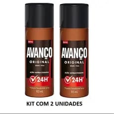 Kit c/ 2 uni Desodorante Spray Avanço Original 85ml