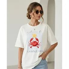 CAMISETÃO EM DTF - TAMANHOS UNICOS - ESTILO E CONF - QUALIDADE - INSP FARM - CAMISETAS ESTAMPAS GRANDES