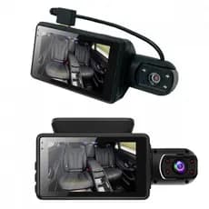 Câmera Veicular Com Lente Dupla Full HD 1080P Dash Camera Ideal Aplicativo Segurança