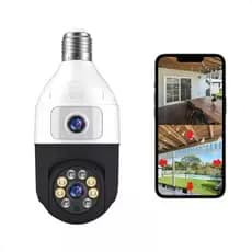 Câmera de Segurança Lente Dupla WiFi DuraWell App Yoosee Câmera de Vigilância Dura Well