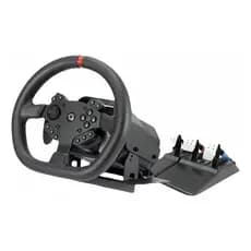 Volante Gamer Force Feedback Para Pc/ps4/xbox Preto + Cambio Tipo H Joystick Volante iracing Automobilista