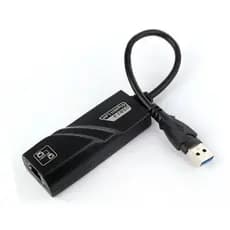 Adaptador Conversor Placa Rede Rj45 Usb Internet Notebook Pc 10/100/1000 usb 3.0   adlan