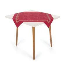 Toalha de mesa Karsten Clássico Natal 78x78cm
