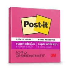 Bloco de Notas Super Adesivas Post-It 76mmx76mm com 90 Folhas