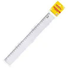 Régua Cristal De 30 cm WALEU