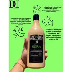 CREME DE PENTEAR ATIVADOR E MODELADOR PARA CABELOS  CACHEADOS - YOUR CACHOS 1L DANDAS - USO DIARIO