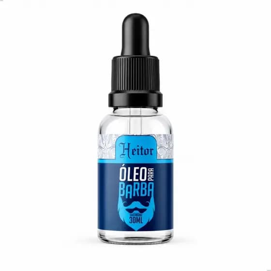 Óleo Para Barba Hidratante 30ml Brilho Barba Macia Natural Pro Original Reduz Frizz