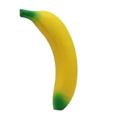 Banana Areia Elástica Brinquedo Fidget em forma Alivia Estresse