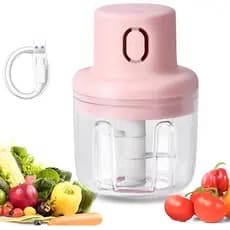 Mini Processador e Triturador Elétrico De Alimentos Sem Fio 250ML