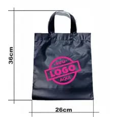 Sacola Alça Fita 26x36 Personalizada COM O SEU LOGO 50/100/250 unidades